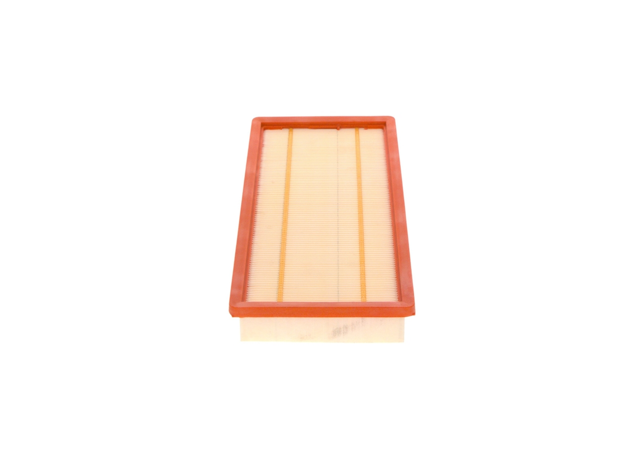 BOSCH Luftfilter 1457433317 Filterindsats length_mm_203|Længde [mm]|320 width_mm_206|Bredde [mm]|151 height_mm_209|Højde [mm]|41 41mm for LANCIA FIAT