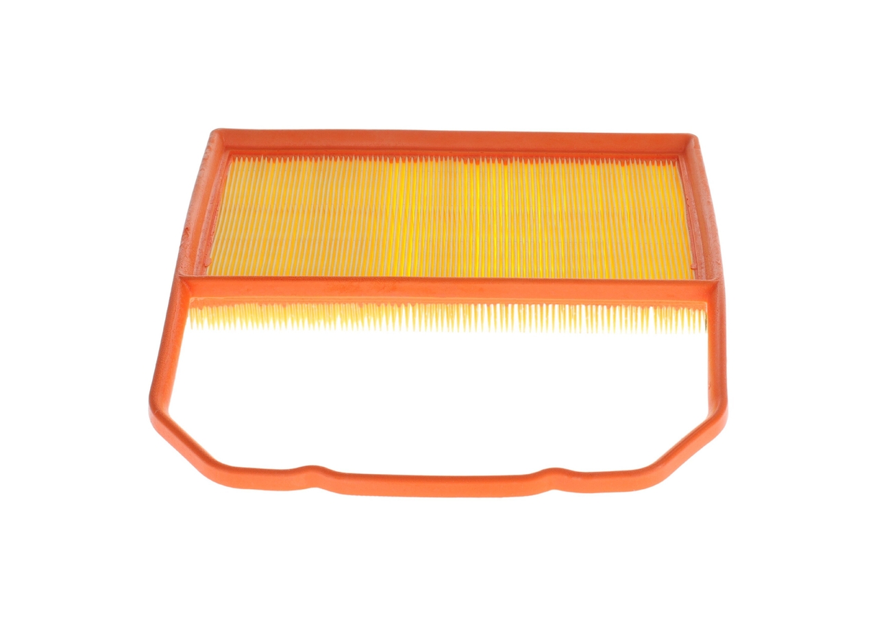 BOSCH Luftfilter F 026 400 633 Filterindsats length_mm_203|Længde [mm]|348 width_mm_206|Bredde [mm]|93 height_mm_209|Højde [mm]|80 80mm for VW