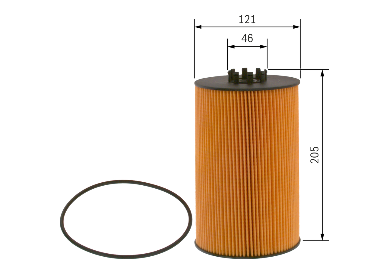 BOSCH F 026 407 051 121mm for MAN SINOTRUK (CNHTC)