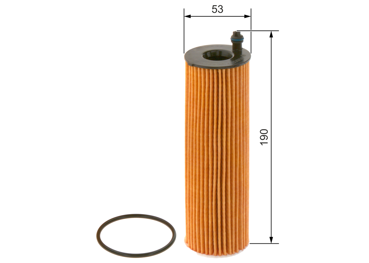 BOSCH Oliefilter f026407238 Filterindsats supplementary_articlesupplementary_info_596|Tillægsartikel/Yderligere info.|med pakning height_mm_209|Højde