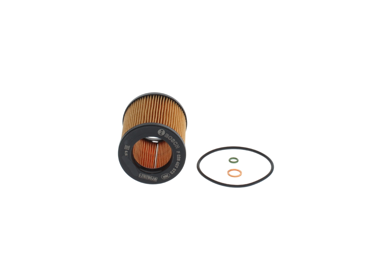 BOSCH Oliefilter f026407372 Filterindsats supplementary_articlesupplementary_info_596|Tillægsartikel/Yderligere info.|med pakninger height_mm_209|Højd