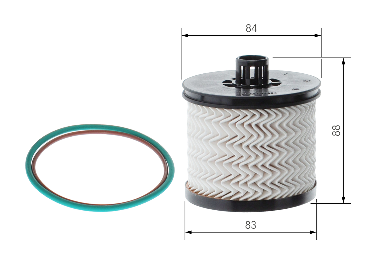 BOSCH Brændstof-filter f026402281 Filterindsats diameter_mm_200|Diameter [mm]|83,25 inner_diameter_1_mm_995|Inder diameter 1 [mm]|21 outer_diameter_1_