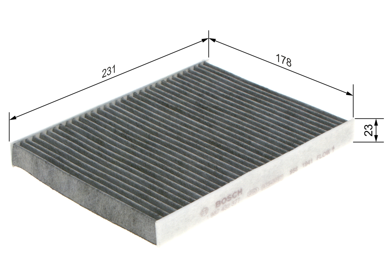 BOSCH Kabineluftfilter 1987432377 for LANCIA FIAT