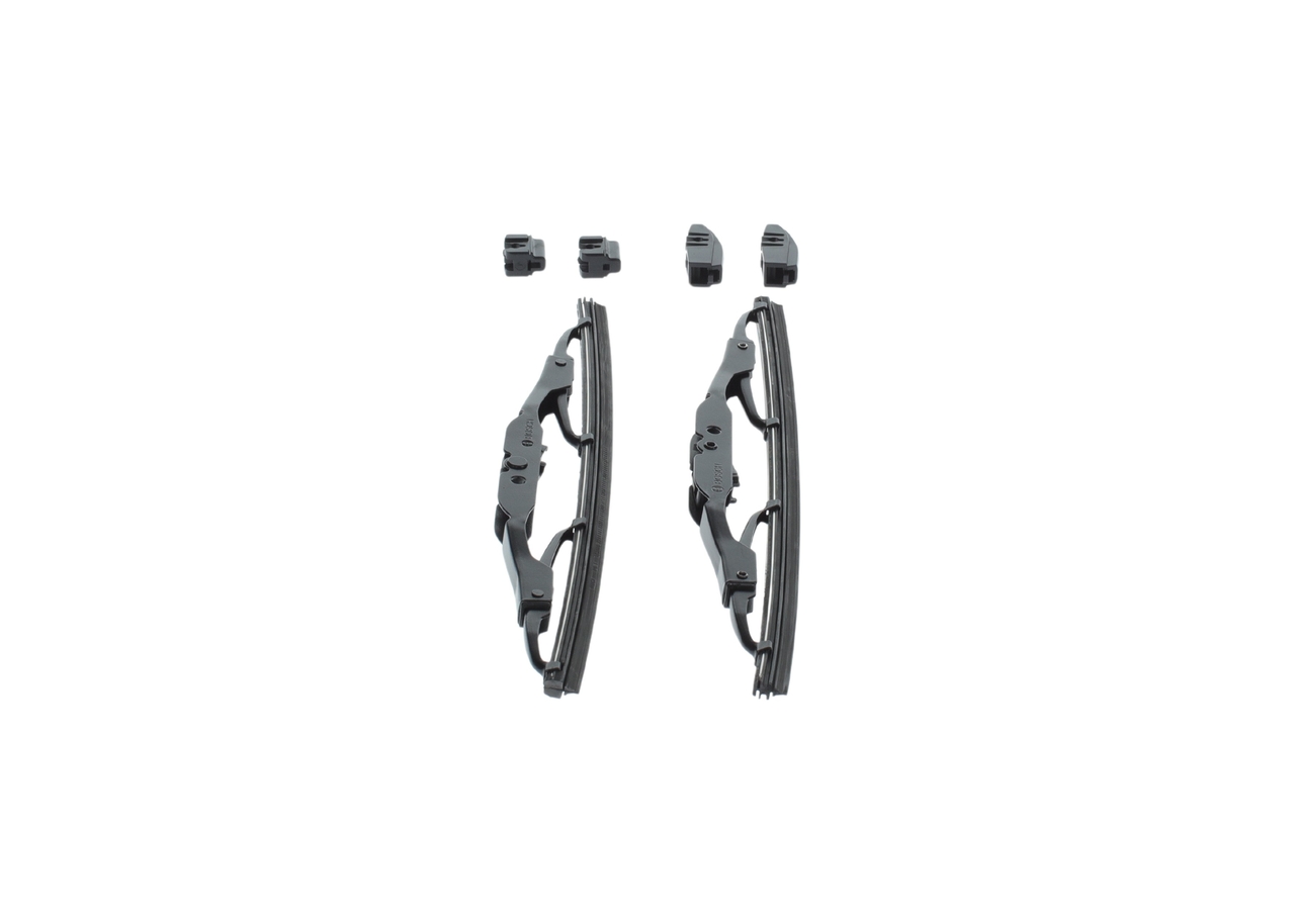 BOSCH Viskerblad 3397118800 foran for PEUGEOT FORD MAZDA MERCEDES-BENZ MITSUBISHI PORSCHE