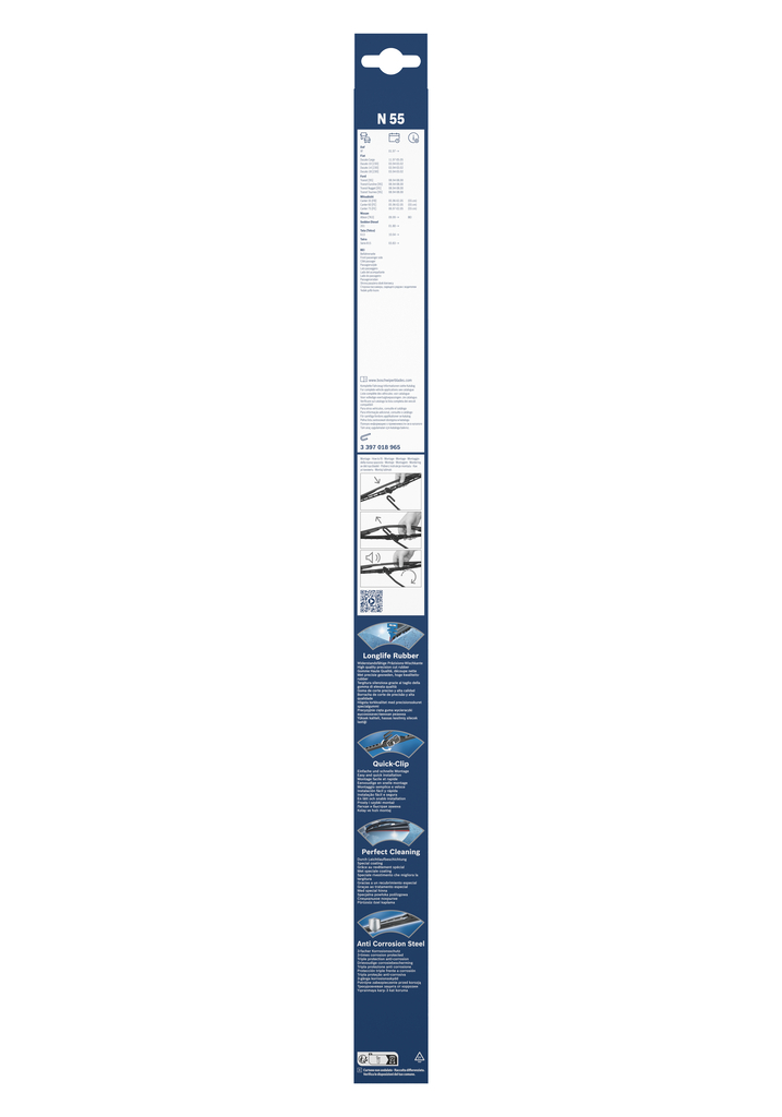 BOSCH Viskerblad 3397018965 for FORD DAF RENAULT