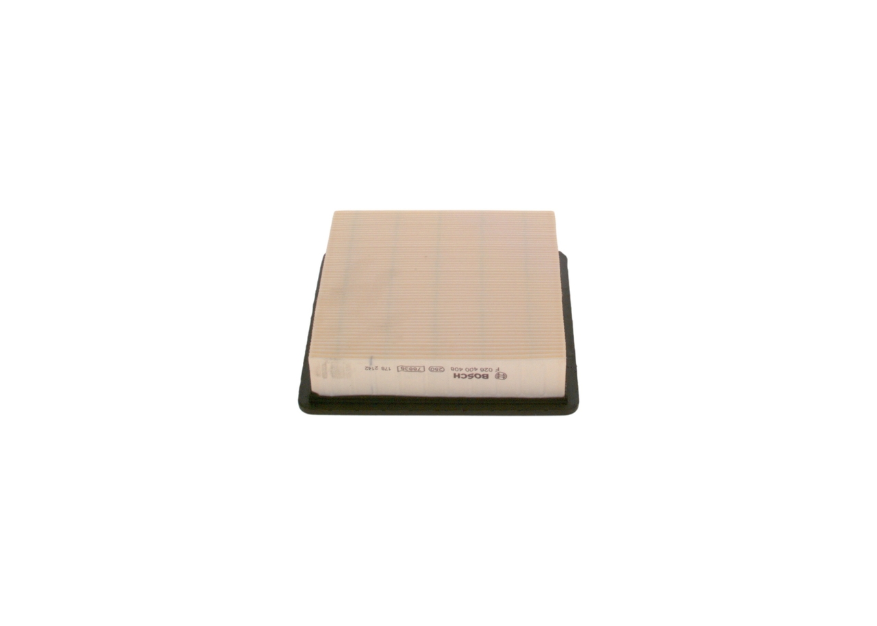 BOSCH Luftfilter f026400408 Filterindsats length_mm_203|Længde [mm]|191 width_mm_206|Bredde [mm]|180 height_mm_209|Højde [mm]|45 45mm for GMC CHEVROL