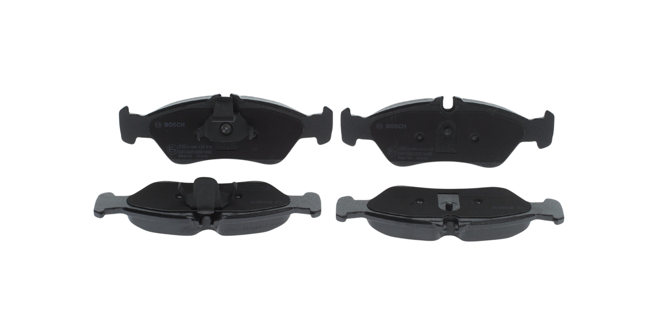 BOSCH Bremseklodser 0 986 424 219 for DAF MERCEDES-BENZ VW