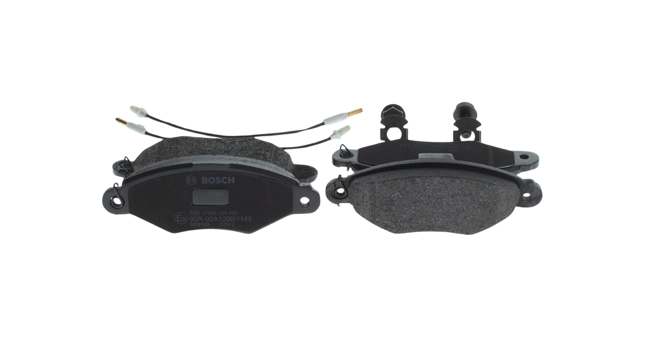 BOSCH Bremseklodser 0986424455 for PEUGEOT NISSAN RENAULT