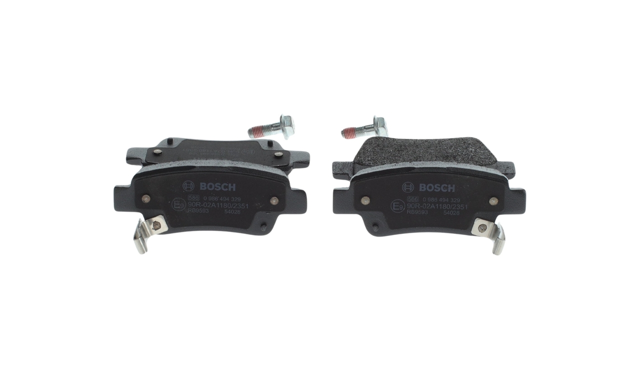 BOSCH Bremseklodser 0986494329 for HONDA