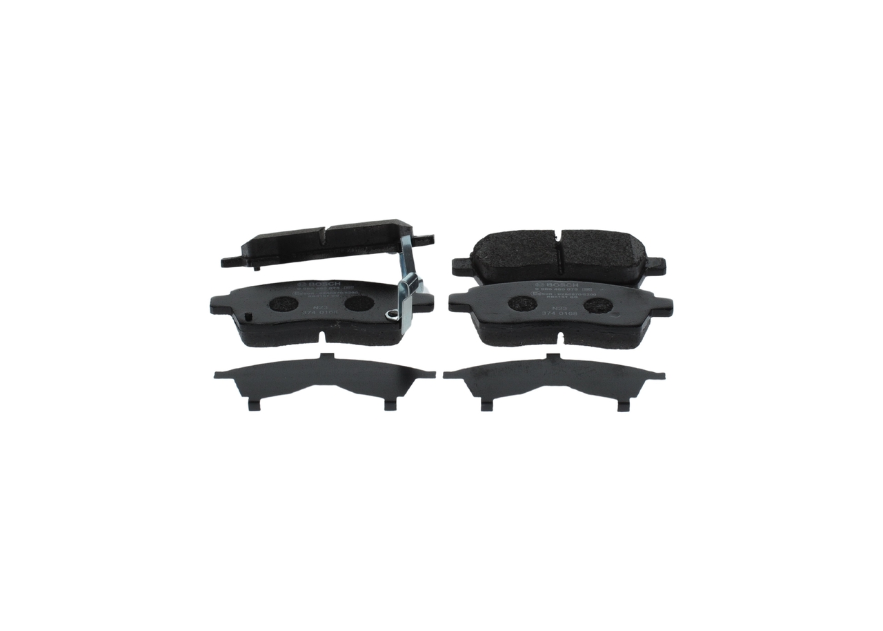 BOSCH Bremseklodser 0986460075 for SUZUKI