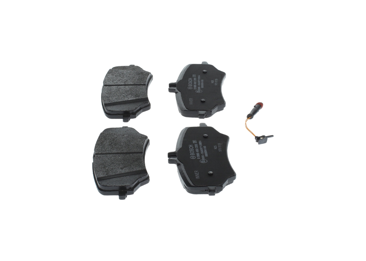 BOSCH Bremseklodser 0986460255 for MERCEDES-BENZ
