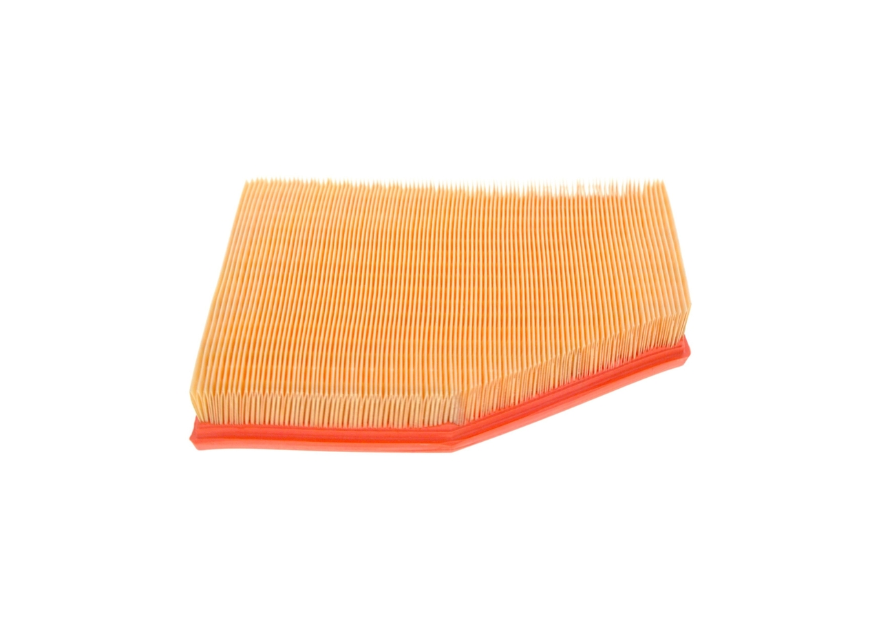 BOSCH Luftfilter 1457433101 Filterindsats length_mm_203|Længde [mm]|312 width_mm_206|Bredde [mm]|275 height_mm_209|Højde [mm]|42 quantity_563|Mængde|1