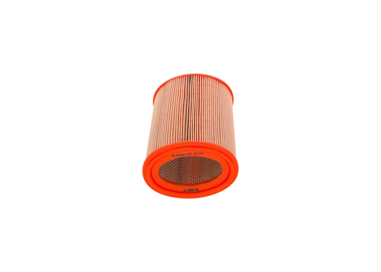 BOSCH Luftfilter 1457433234 Filterindsats outer_diameter_mm_497|Yderdiameter [mm]|137 width_mm_206|Bredde [mm]|138 height_mm_209|Højde [mm]|210 quanti