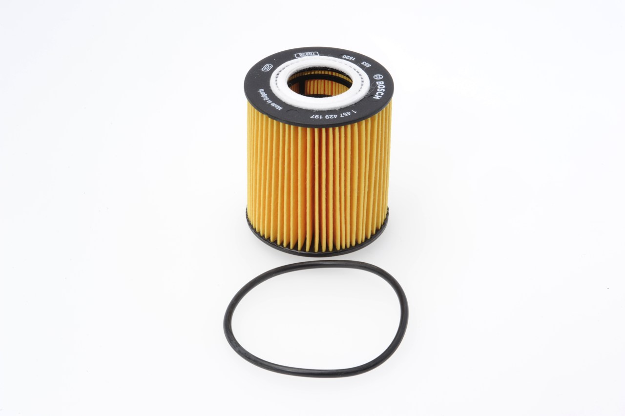 BOSCH Oliefilter 1 457 429 197 Filterindsats supplementary_articlesupplementary_info_596|Tillægsartikel/Yderligere info.|med pakning height_mm_209|Høj