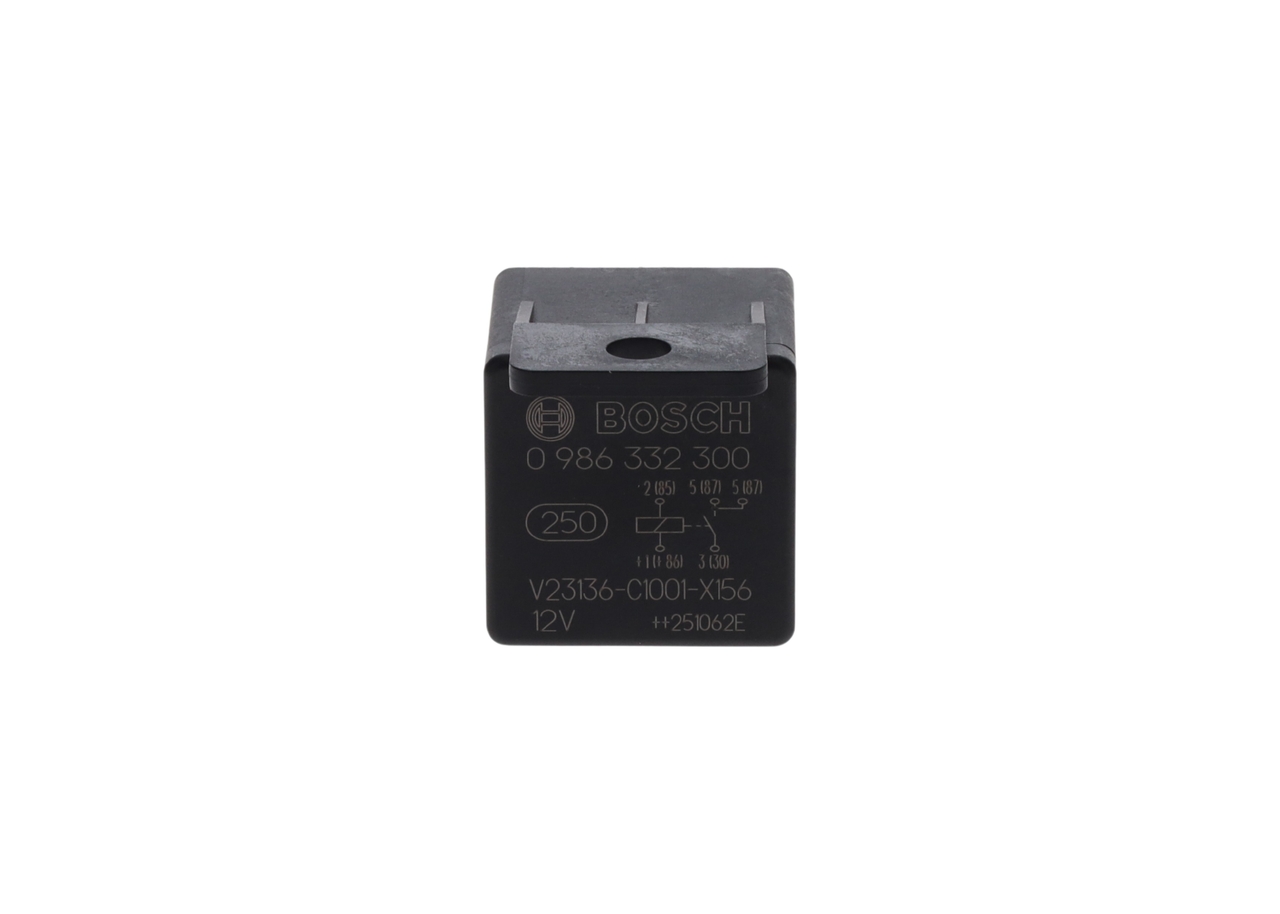 BOSCH Multifunktionsrelæ 0986332300 for FERRARI VOLVO DAF ALFA ROMEO FORD OPEL VAUXHALL IVECO LANCIA PEUGEOT FIAT SAAB MOTO GUZZI VW HYUNDAI AUTO UNI