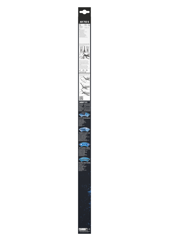 BOSCH Viskerblad 3397007568 foran for MERCEDES-BENZ