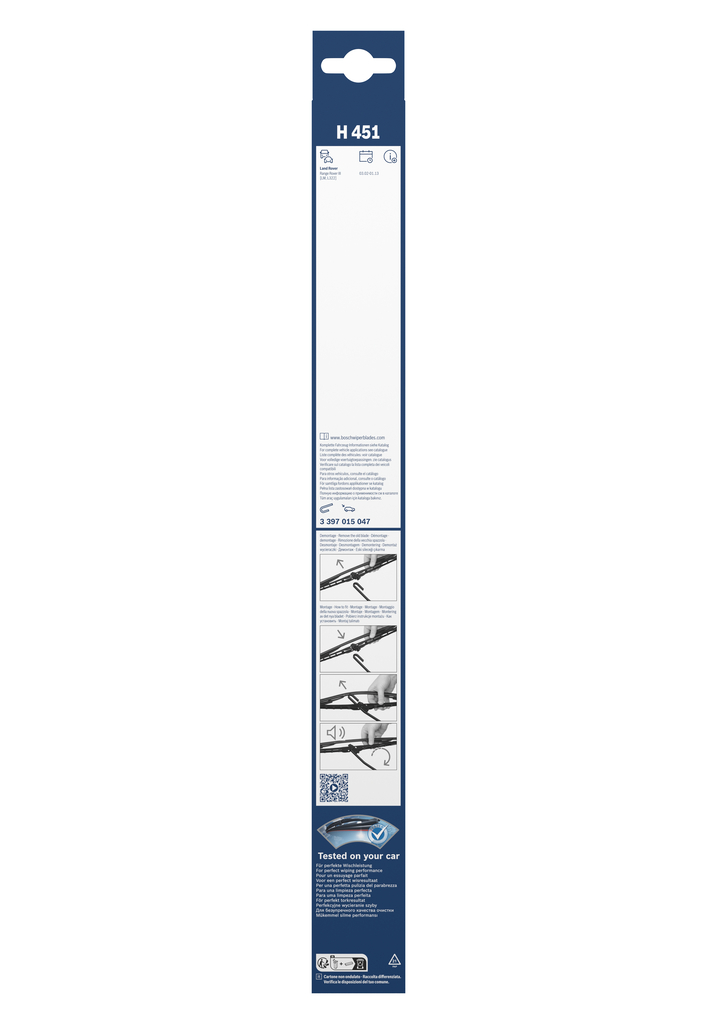 BOSCH Viskerblad 3397015047 for ROVER