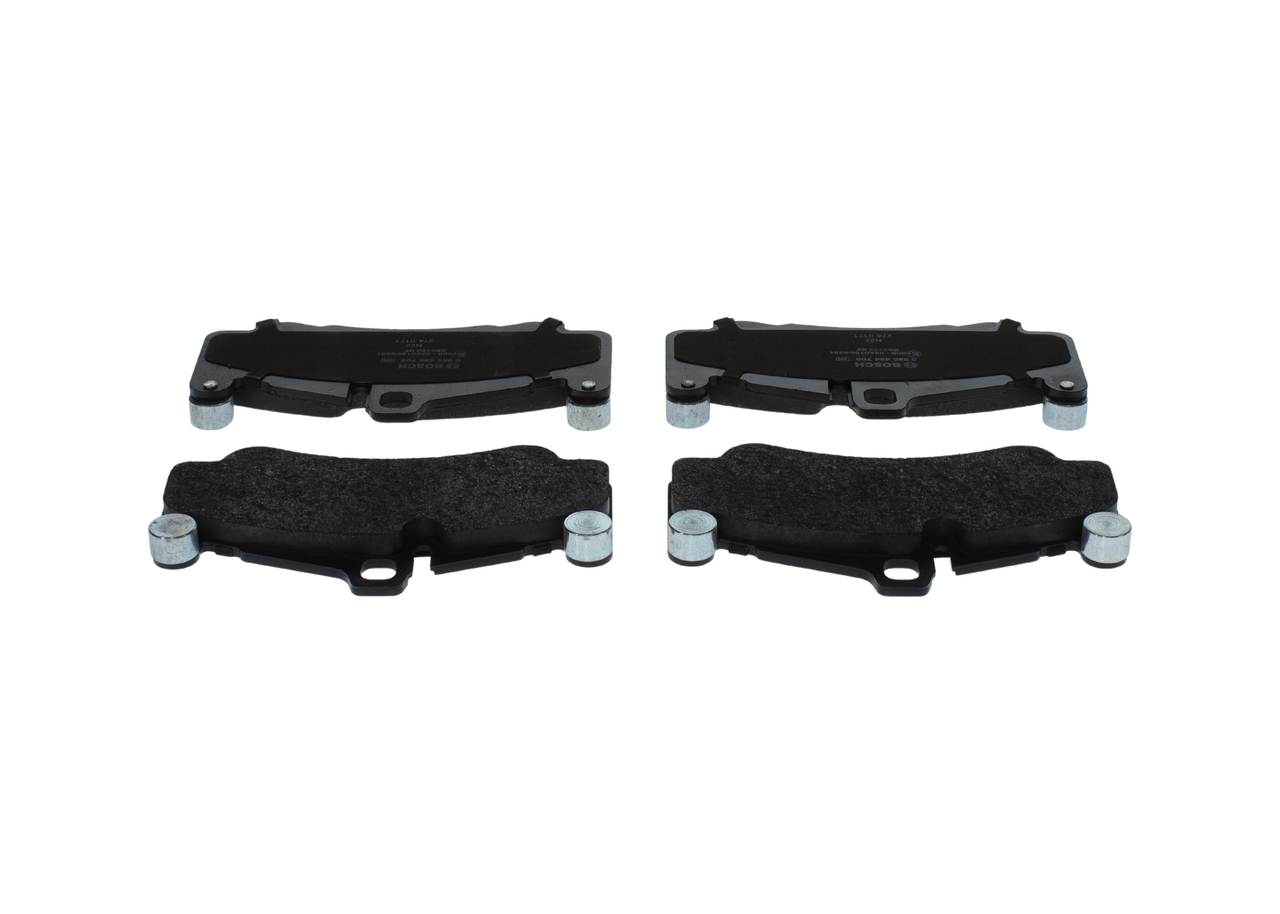 BOSCH Bremseklodser 0986494709 for PORSCHE