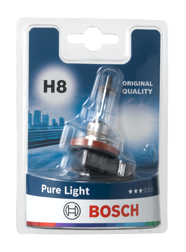 BOSCH Pære, fjernlys 1987301172 H8