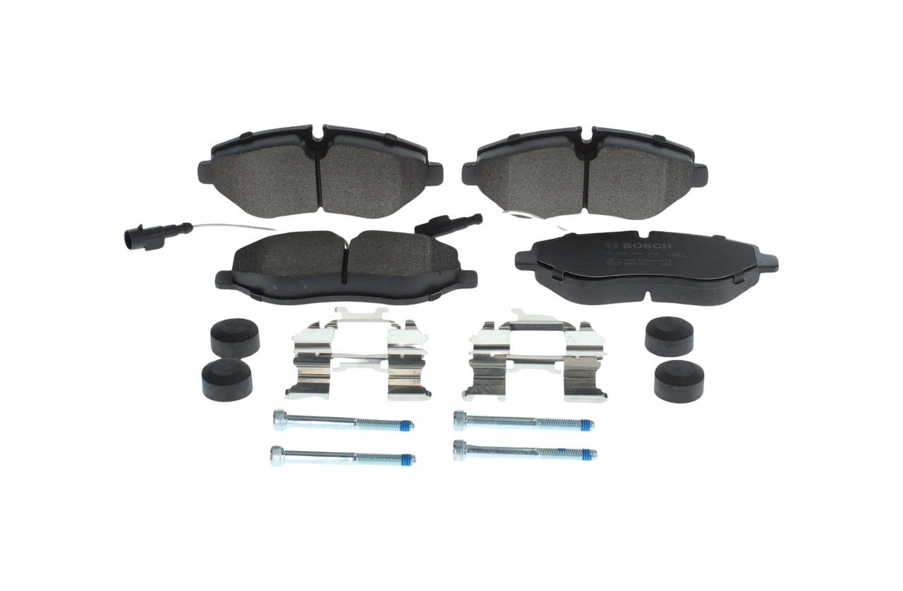 BOSCH Bremseklodser 0986494334 for NISSAN RENAULT