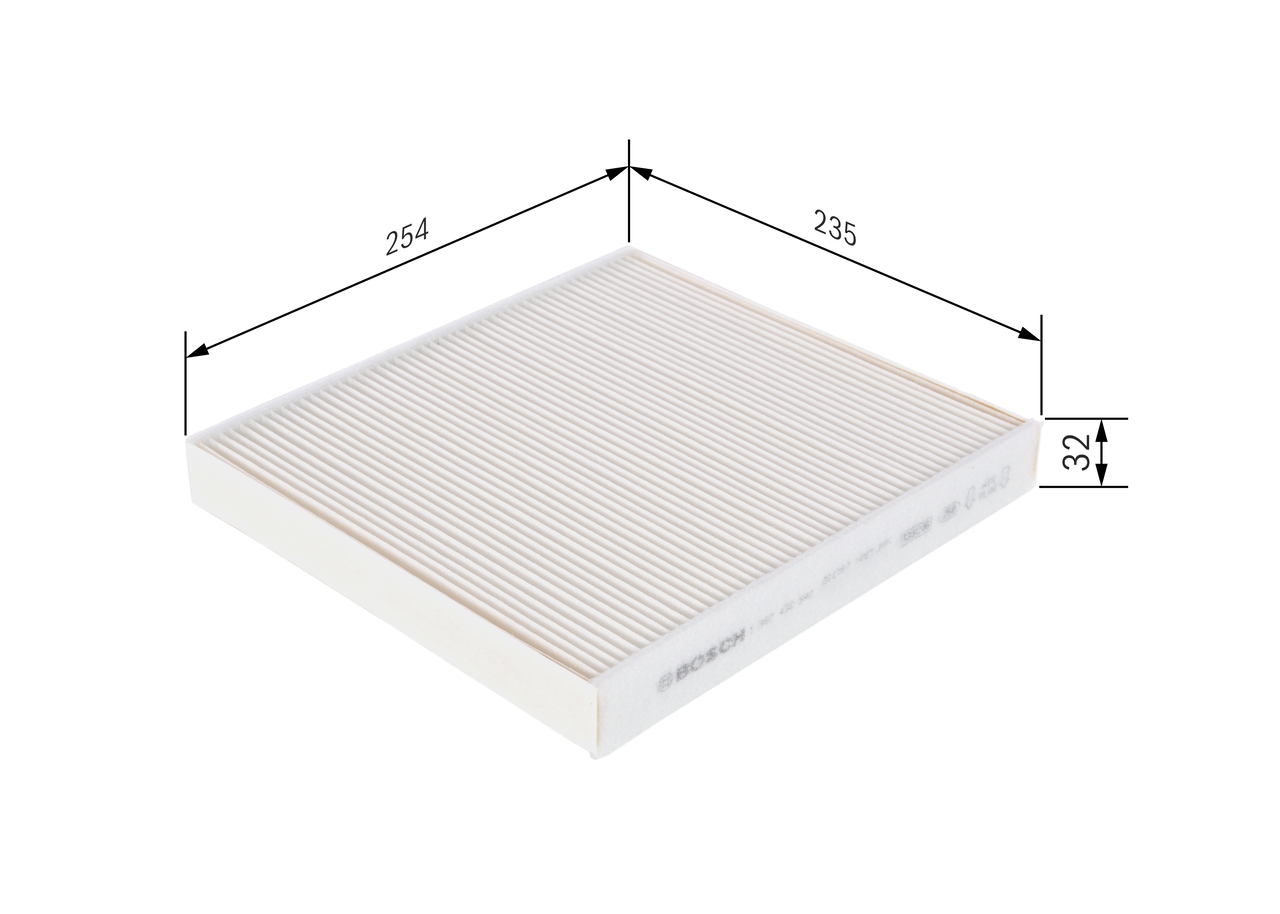 BOSCH Kabineluftfilter 1987432540 for VW MAN