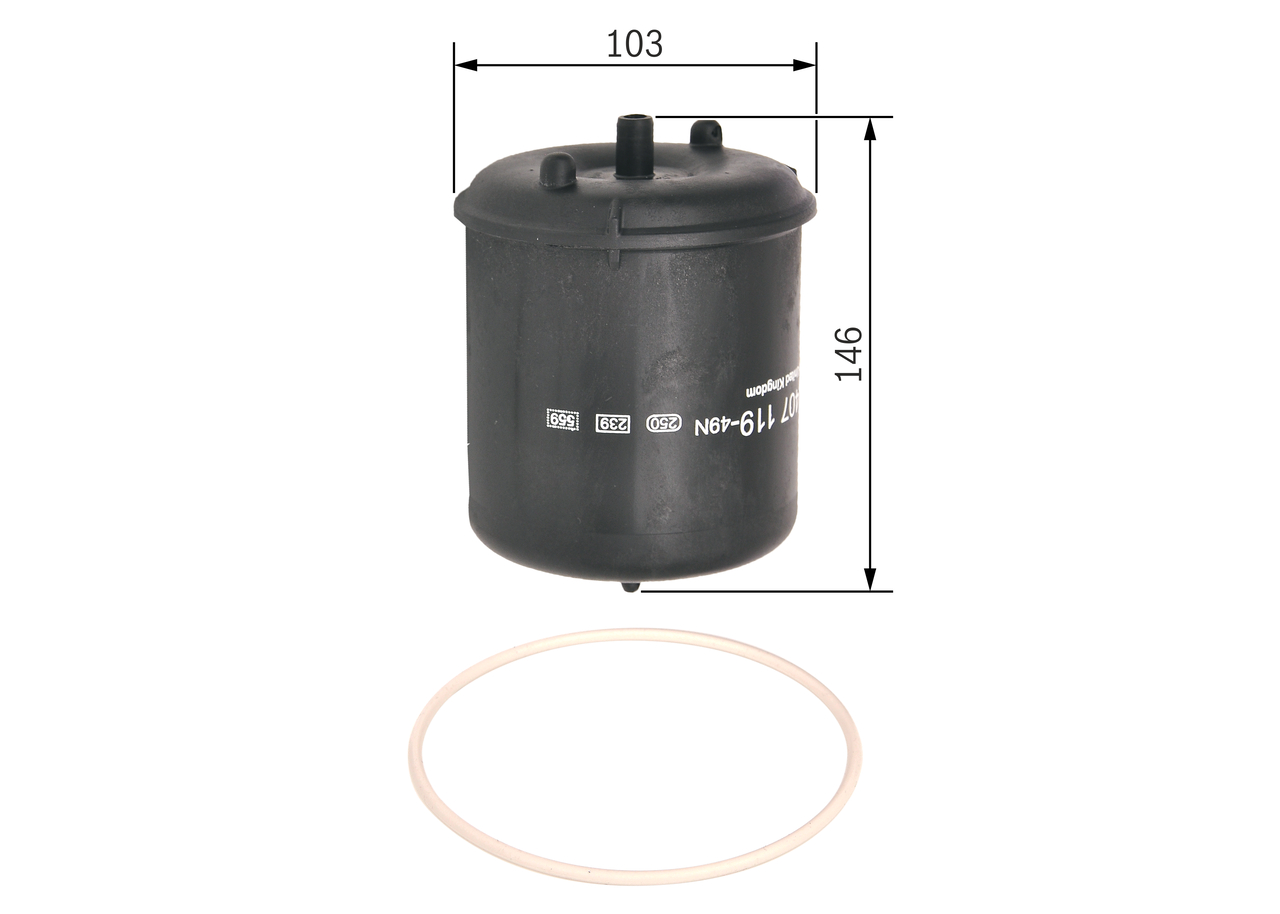 BOSCH f026407119 103mm for DAF RENAULT