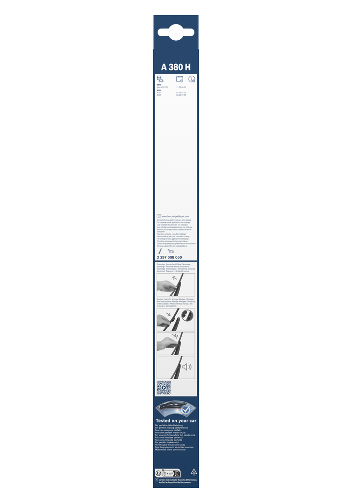 BOSCH Viskerblad 3397008050 for FORD VOLVO BMW