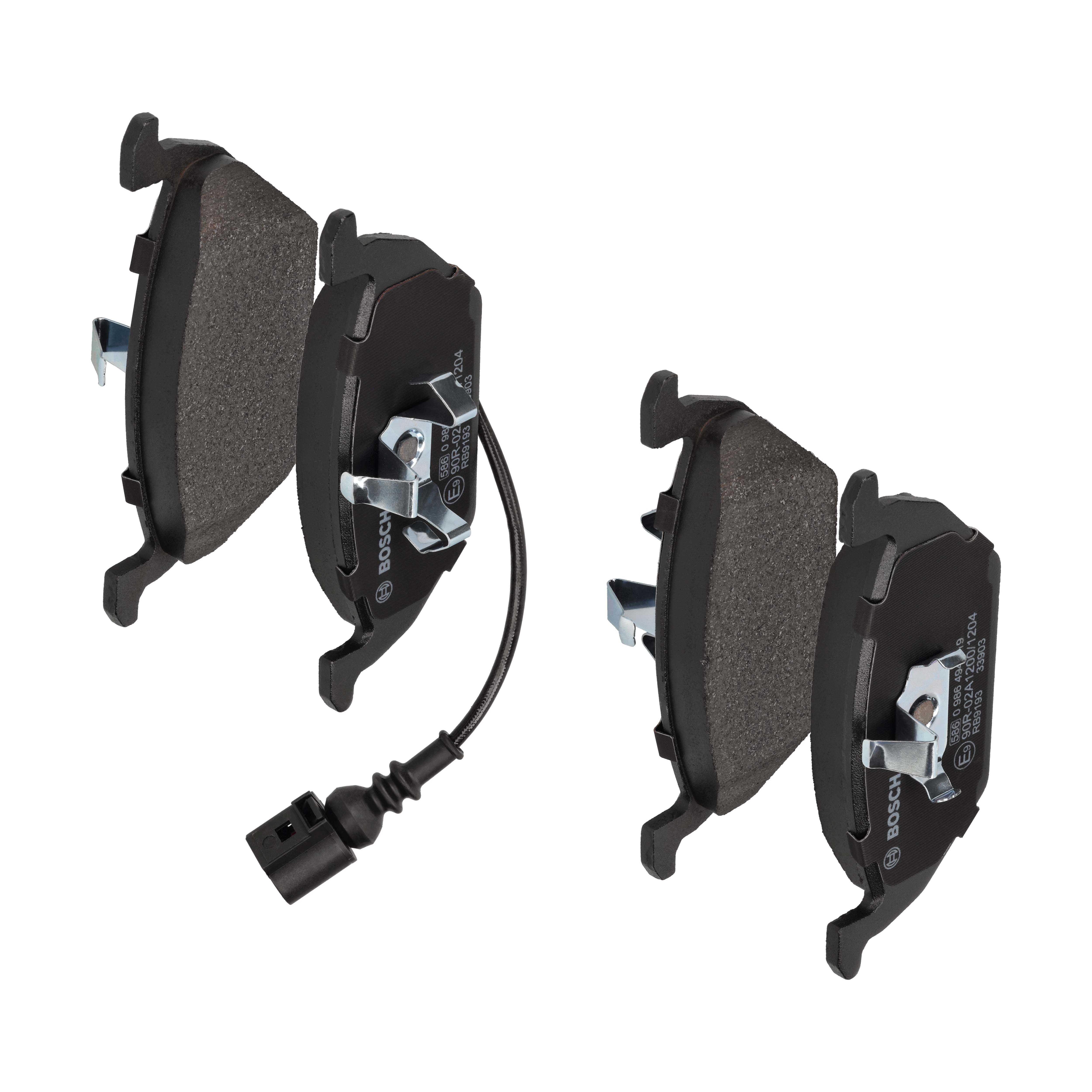 BOSCH Bremseklodser 0986494019 for VW