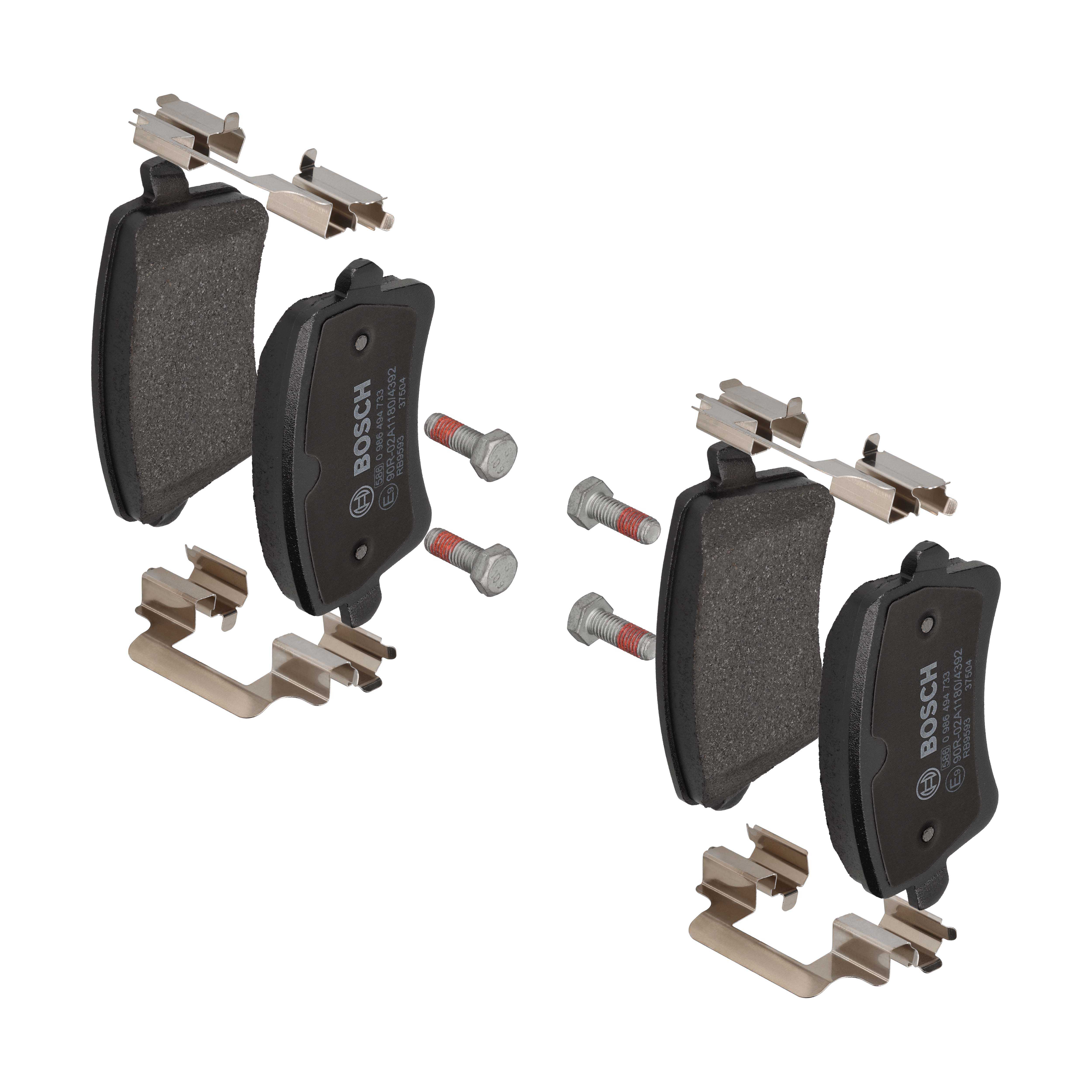 BOSCH Bremseklodser 0986494733 for VW