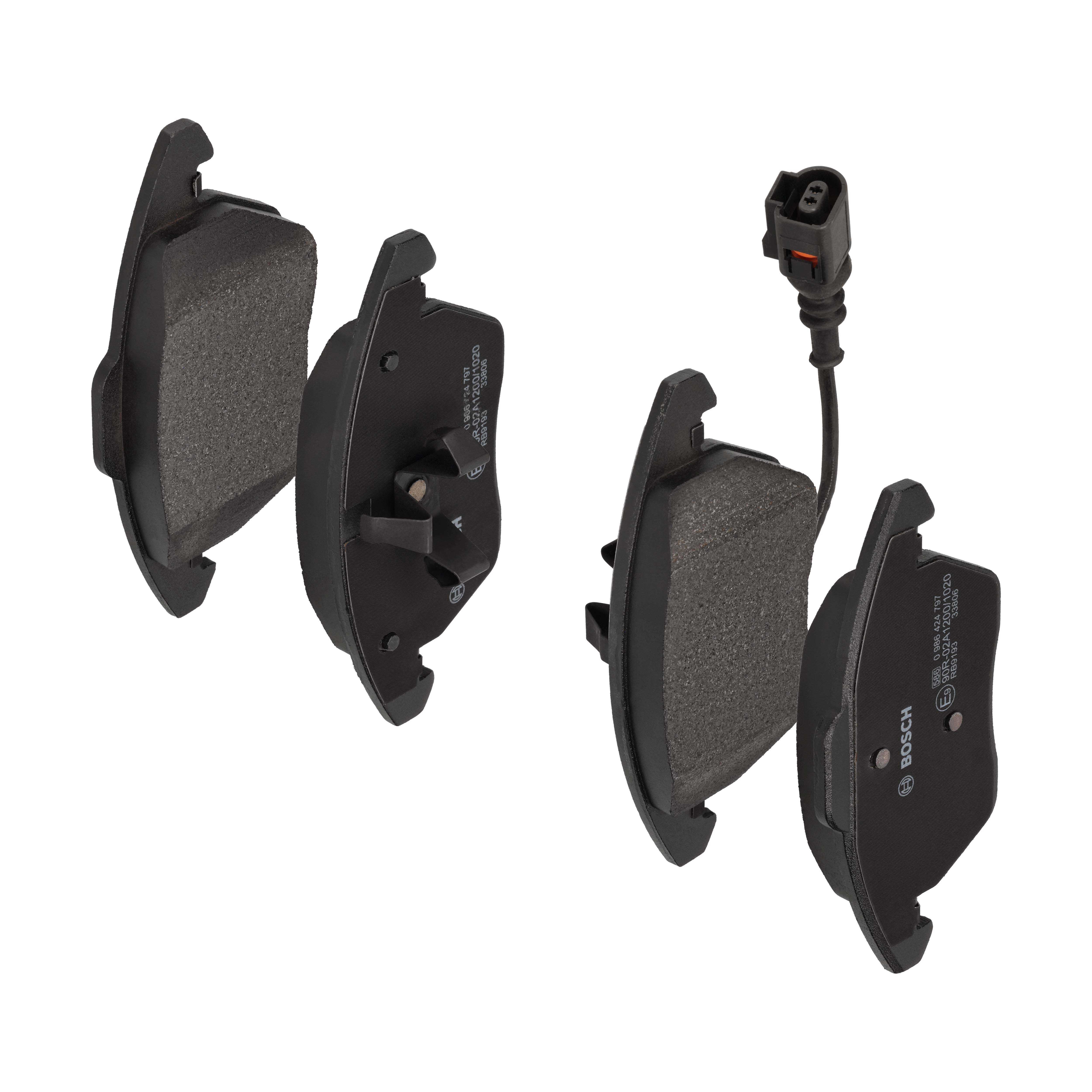 BOSCH Bremseklodser 0986424797 for VW SKODA SEAT