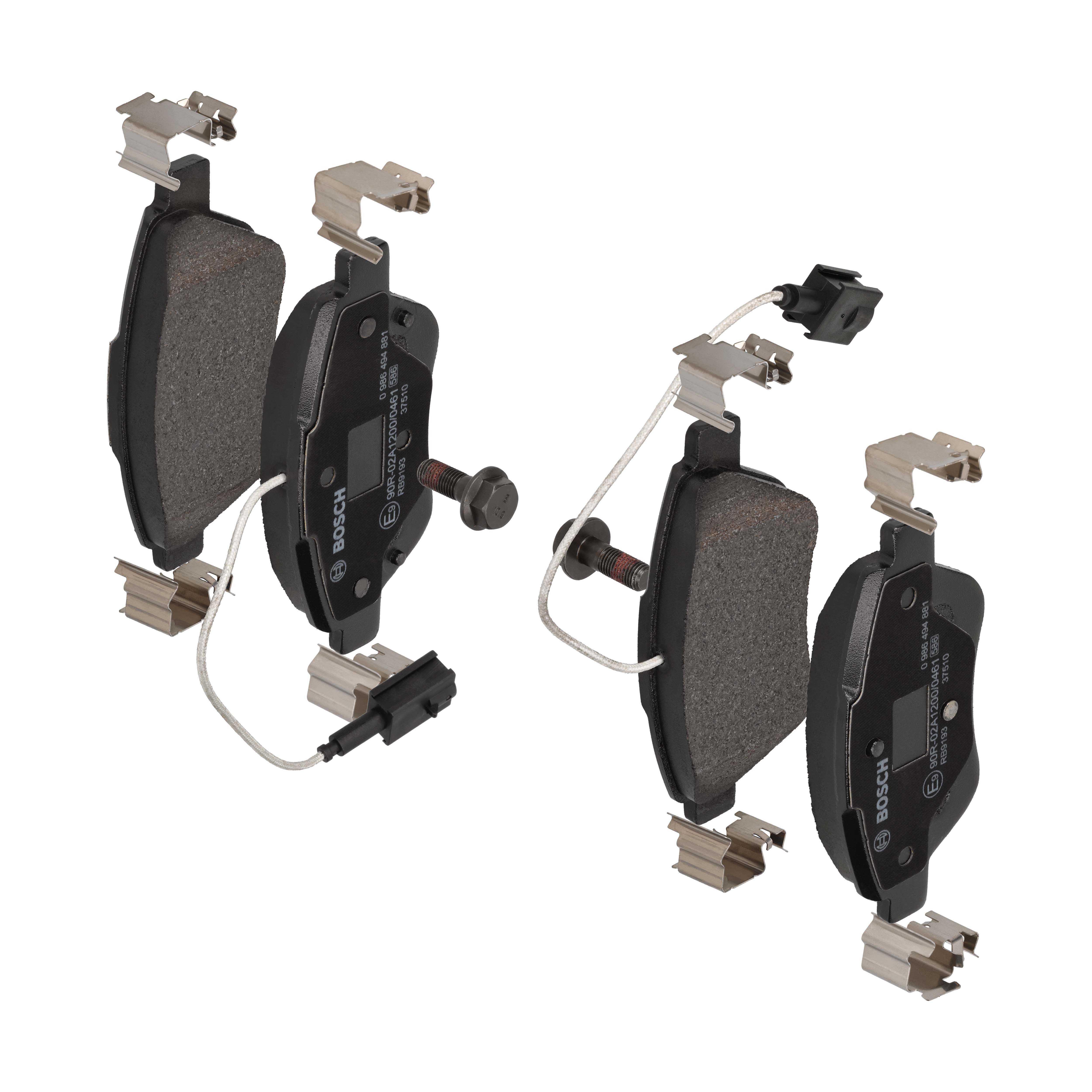BOSCH Bremseklodser 0986494881 for LANCIA PEUGEOT
