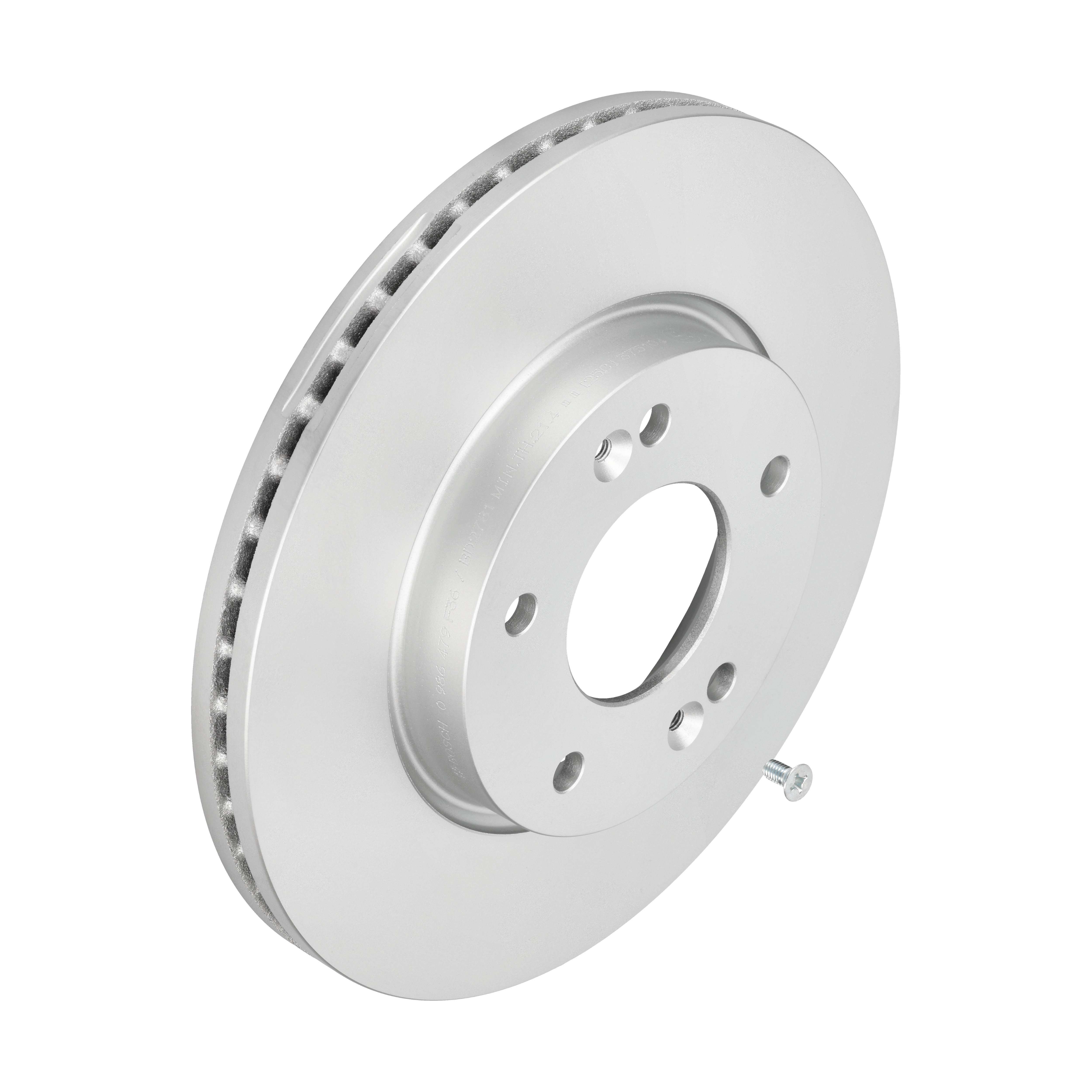 BOSCH Bremseskive 0986479f36 ventileret 280mm 23mm for KIA