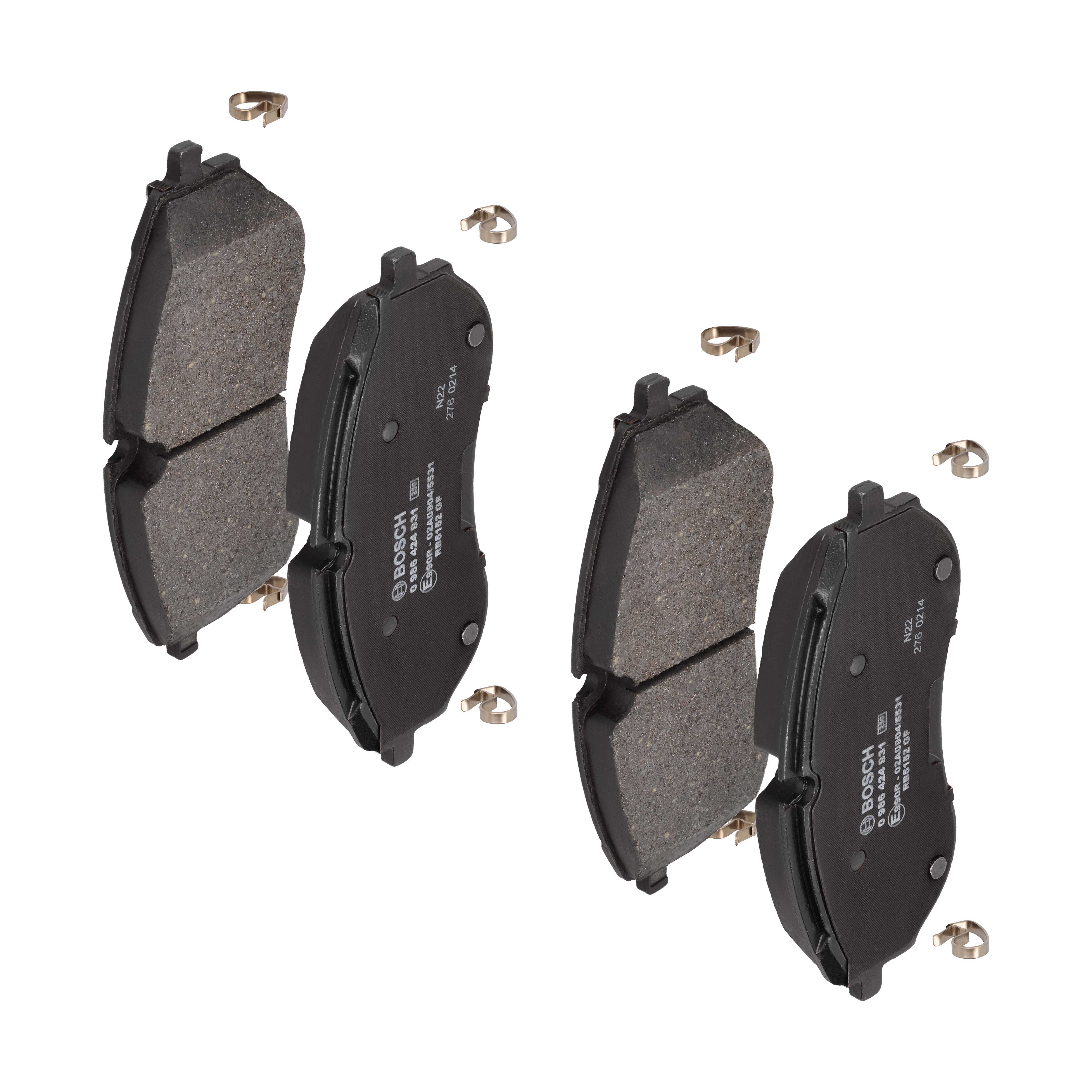 BOSCH Bremseklodser 0986424931 for VW MAN