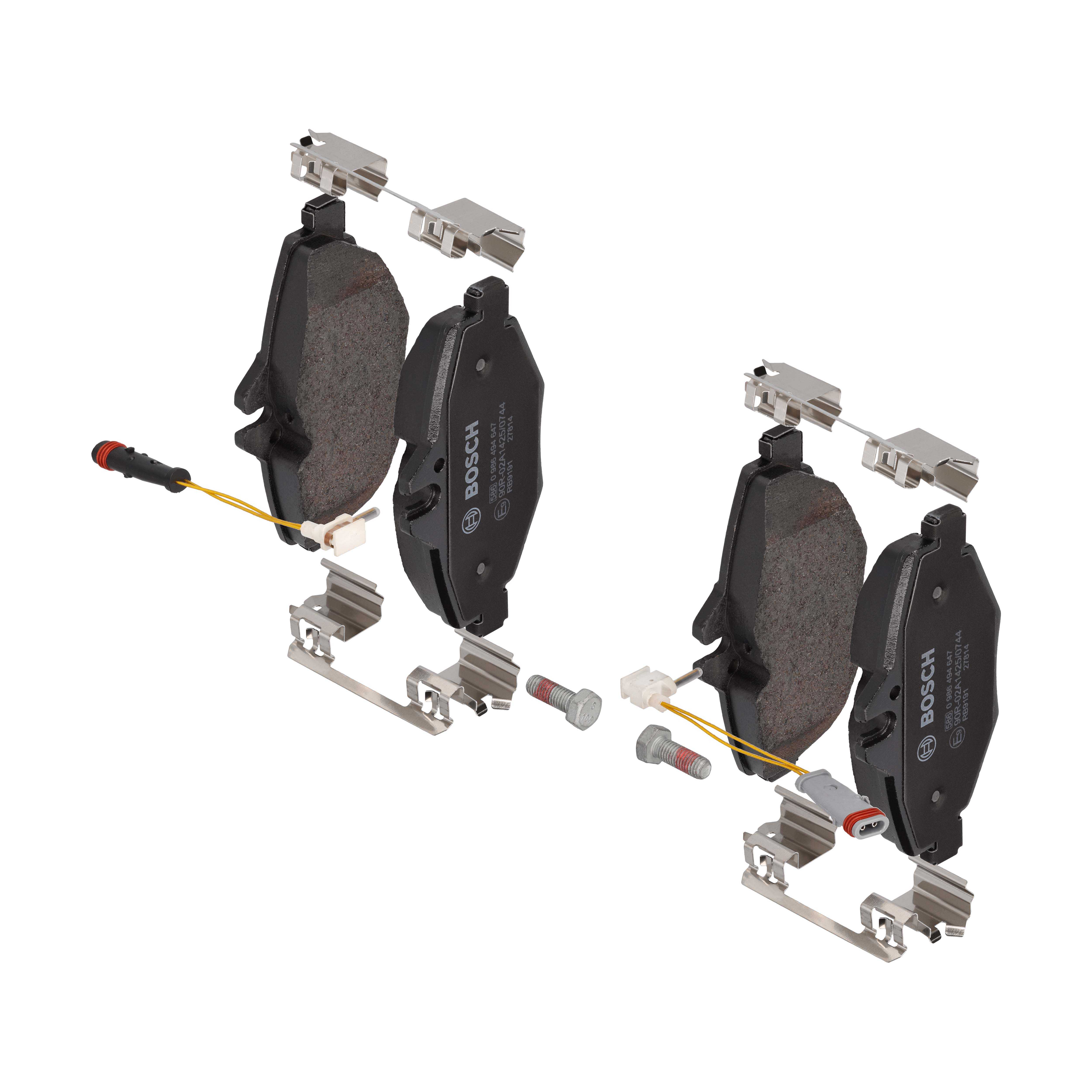BOSCH Bremseklodser 0986494647 for MERCEDES-BENZ