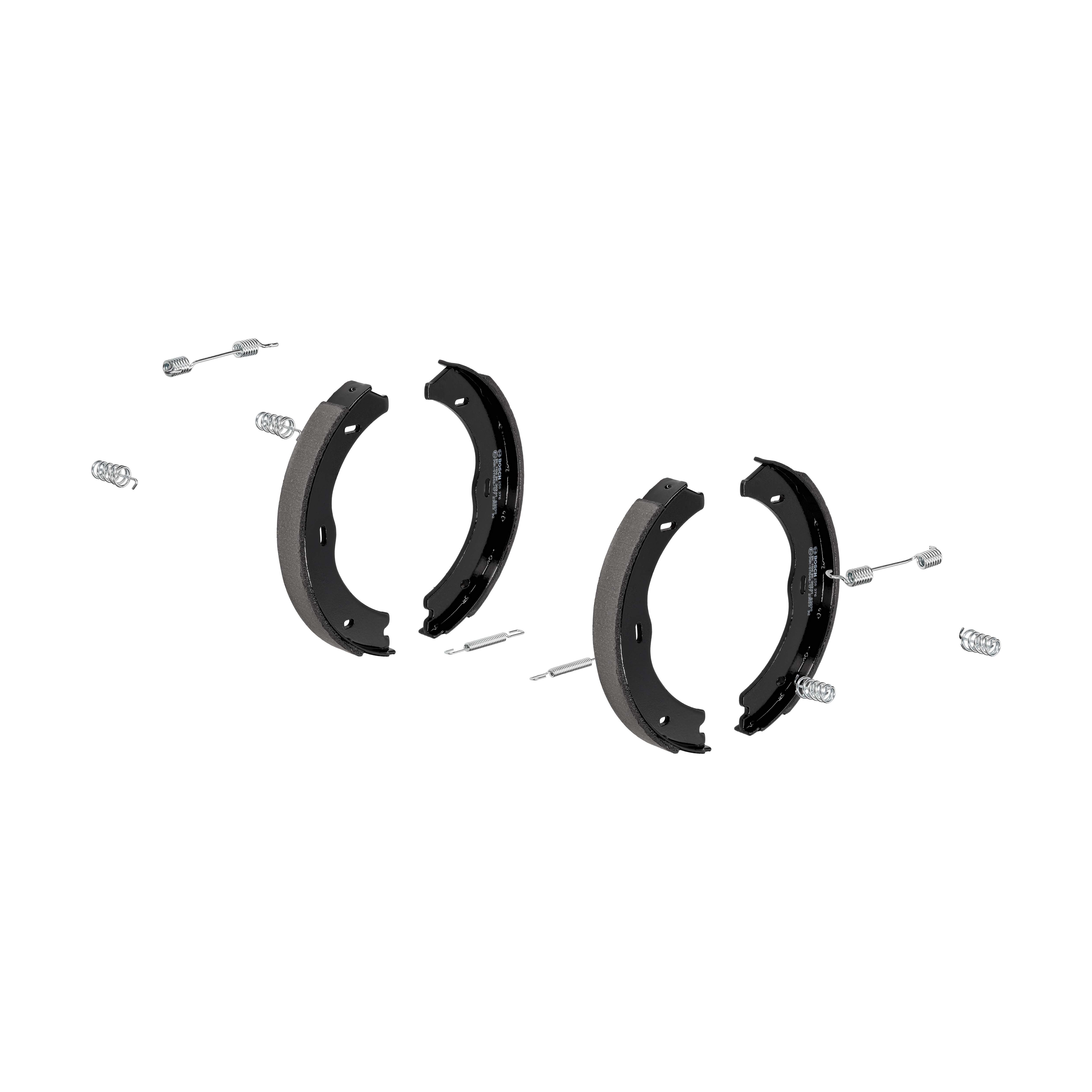 BOSCH Bremsebakkesæt, parkeringsbremse 0 986 487 718 for MERCEDES-BENZ