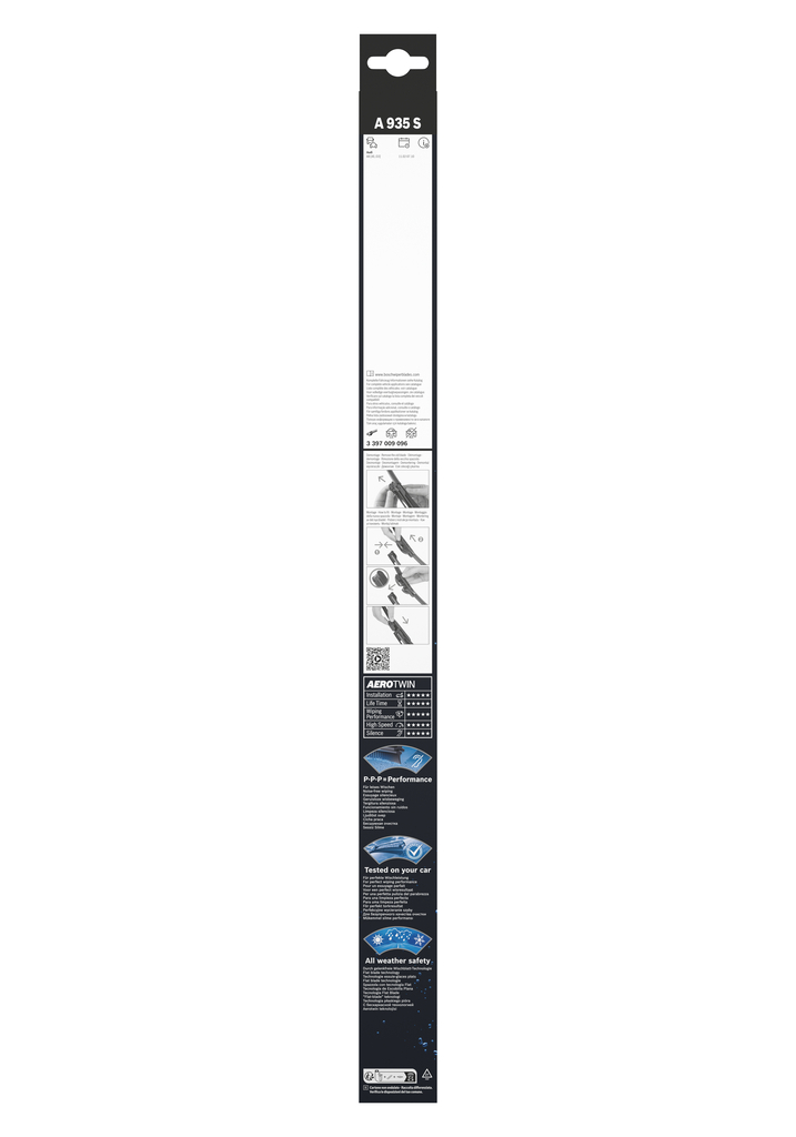 BOSCH Viskerblad 3397009096 for VW