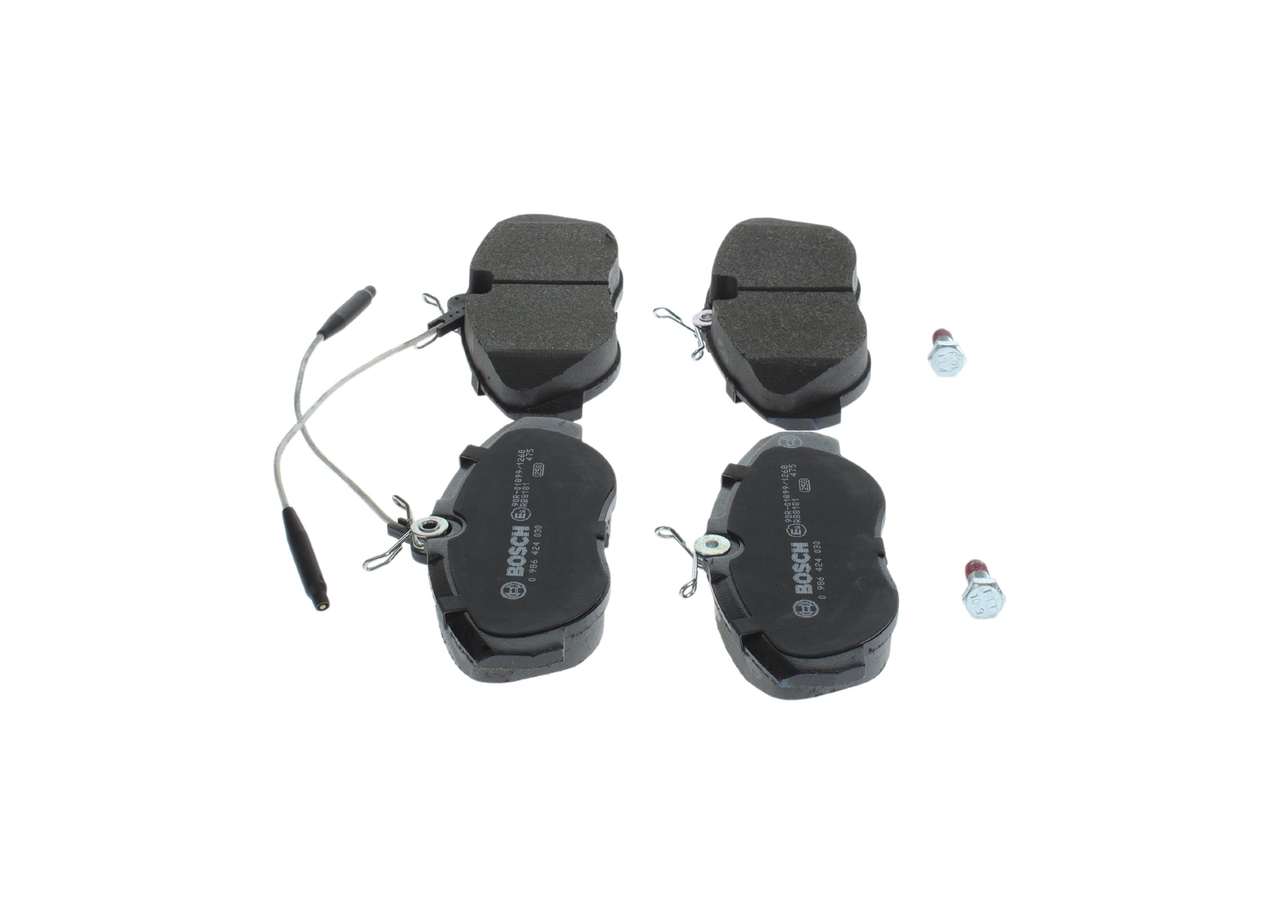 BOSCH Bremseklodser 0986424030 for PEUGEOT DAF LANCIA FIAT
