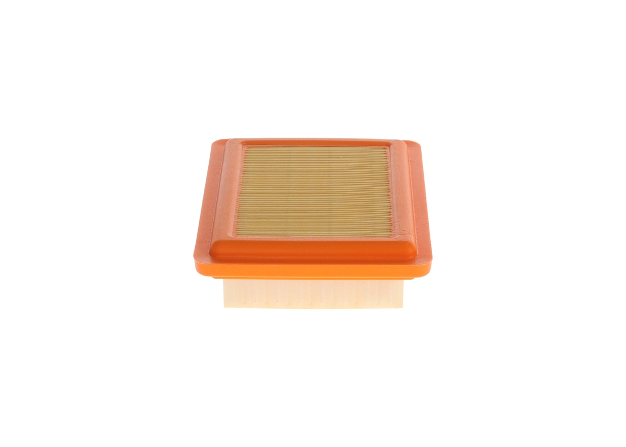 BOSCH Luftfilter 1457433554 Filterindsats length_mm_203|Længde [mm]|193 width_mm_206|Bredde [mm]|158 height_mm_209|Højde [mm]|49 49mm for SUZUKI