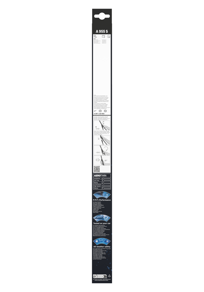 BOSCH Viskerblad 3397118955 for BMW
