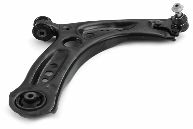BOSCH Bærearm, hjulophæng 0986141854 nede for VW AUDI SKODA