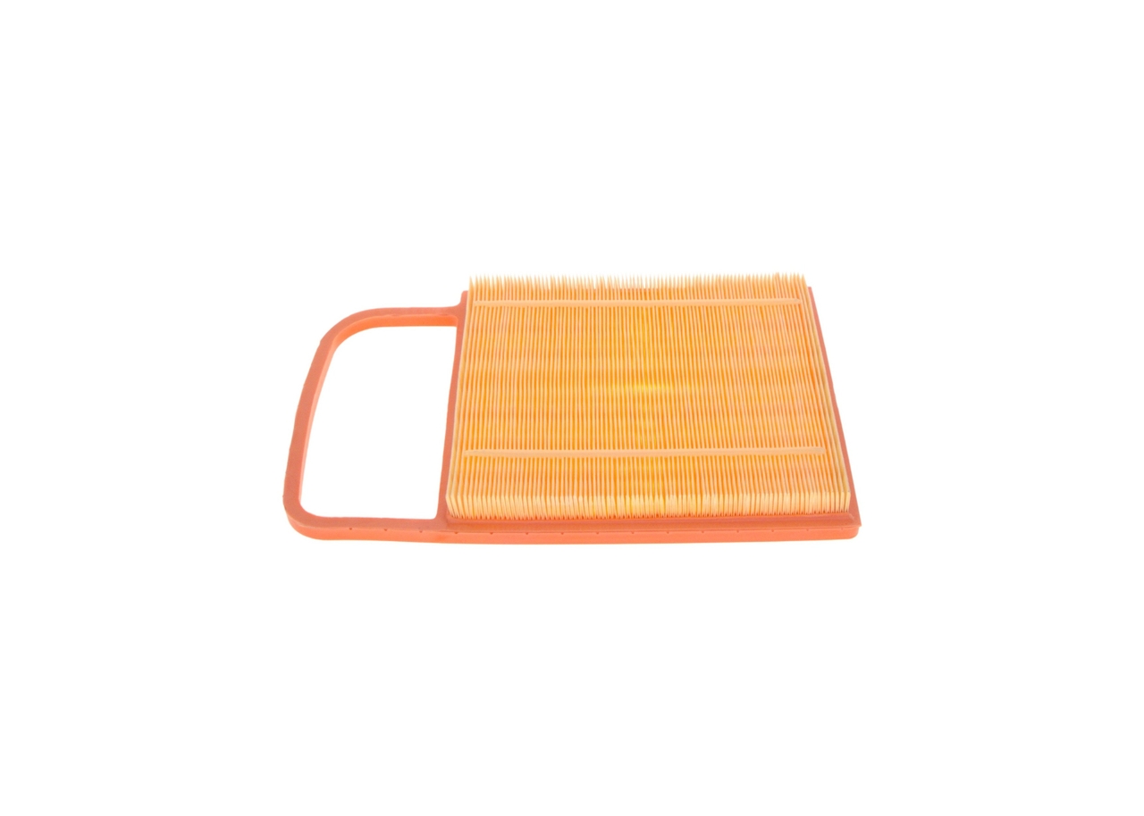 BOSCH Luftfilter 1457433574 Filterindsats length_mm_203|Længde [mm]|358 width_mm_206|Bredde [mm]|245 height_mm_209|Højde [mm]|30 30mm for VW