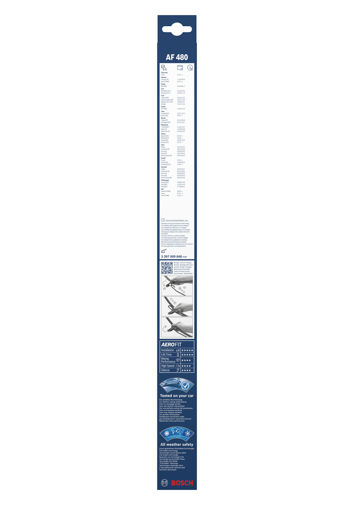 BOSCH Viskerblad 3 397 009 848