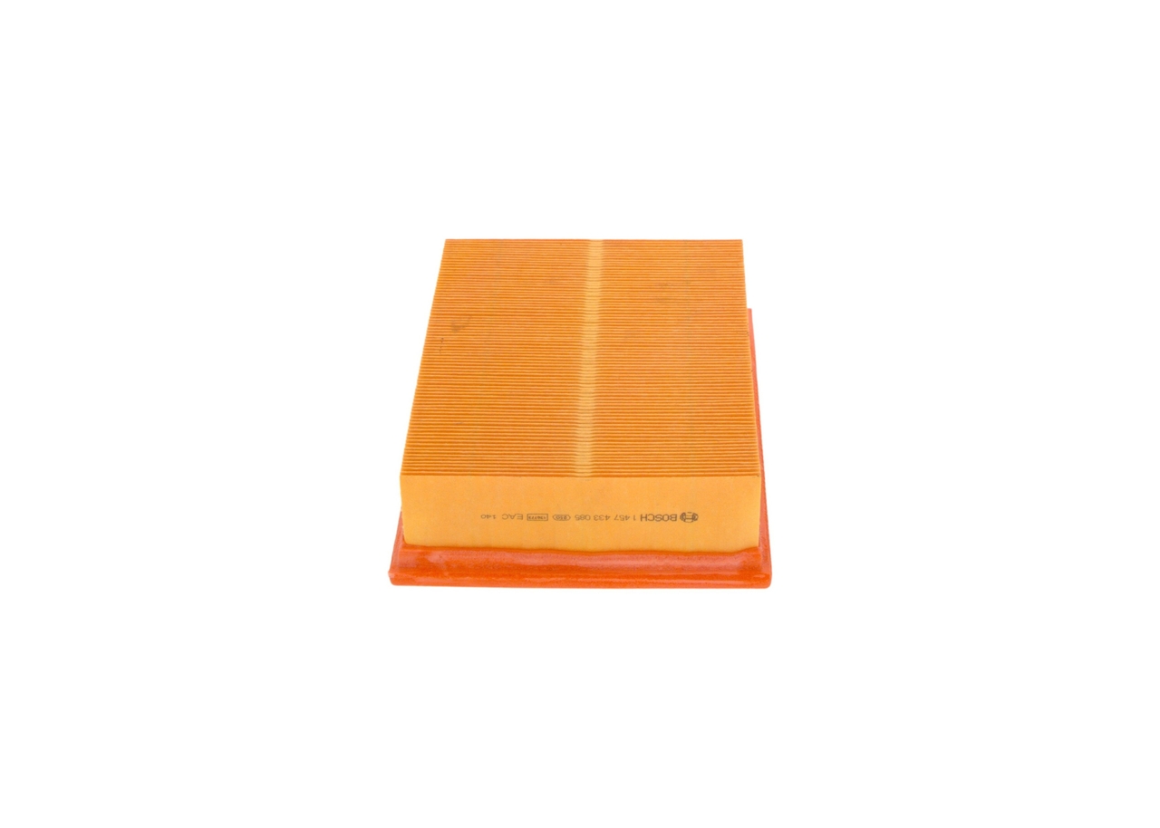 BOSCH Luftfilter 1457433085 Filterindsats length_mm_203|Længde [mm]|235 width_mm_206|Bredde [mm]|176 height_mm_209|Højde [mm]|57 quantity_563|Mængde|1