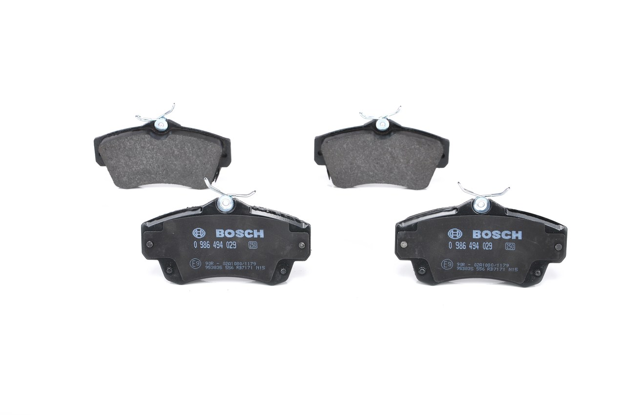 BOSCH Bremseklodser 0986494029 for DODGE CHRYSLER