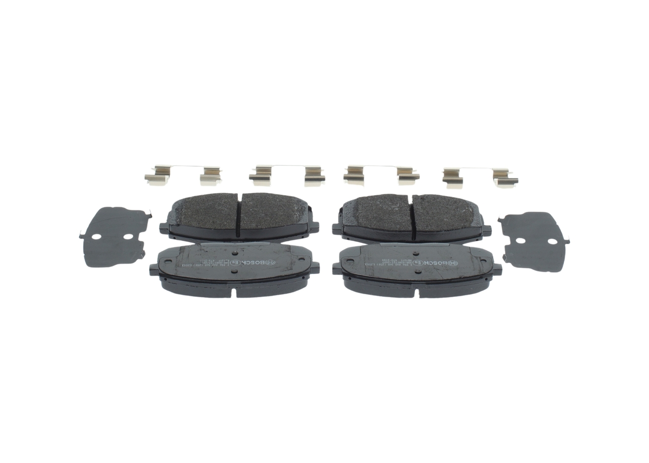 BOSCH Bremseklodser 0986460168 for KIA HYUNDAI