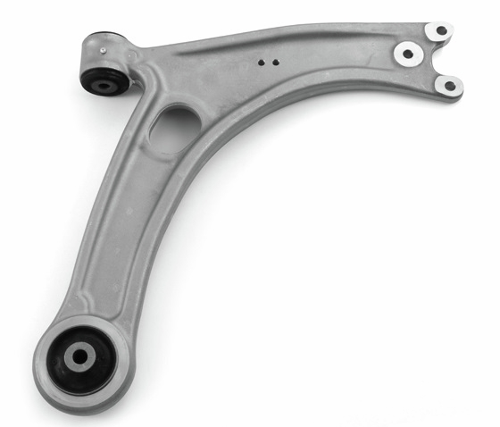 BOSCH Bærearm, hjulophæng 0986142069 foraksel nede for AUDI