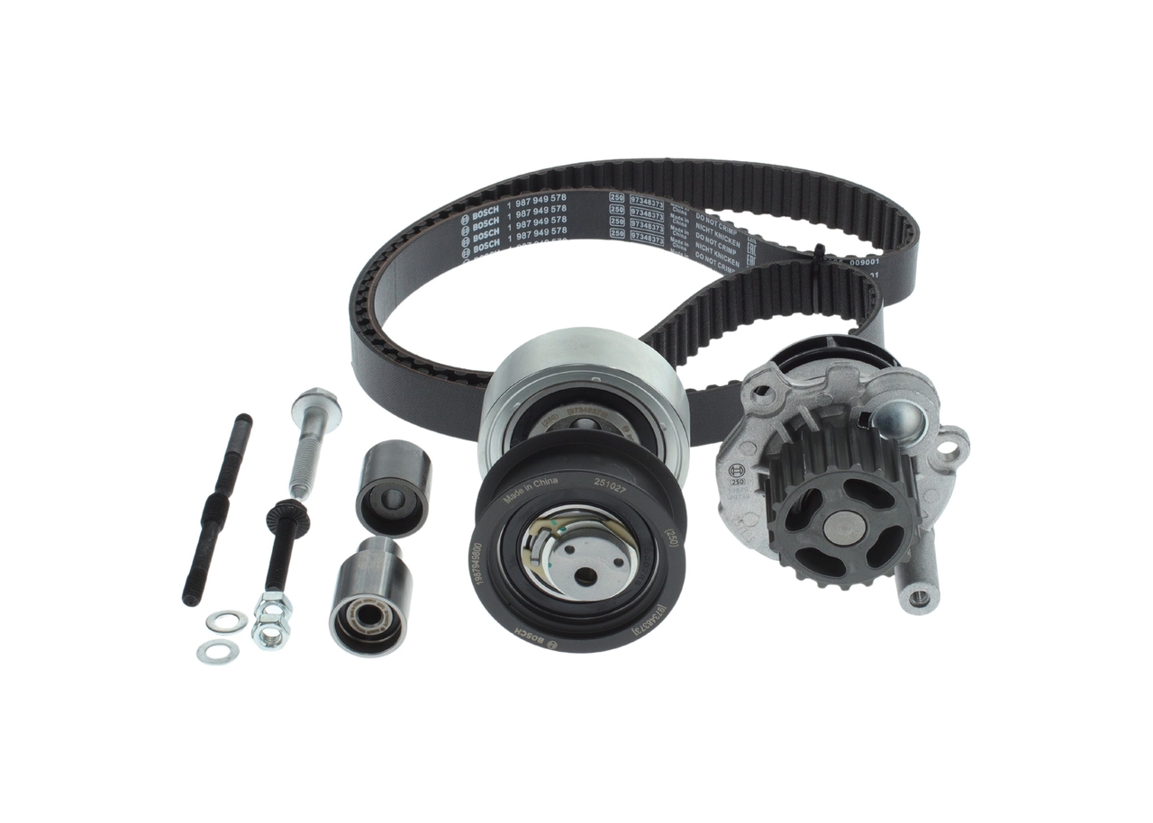 BOSCH Vandpumpe + tandremssæt 1987945343