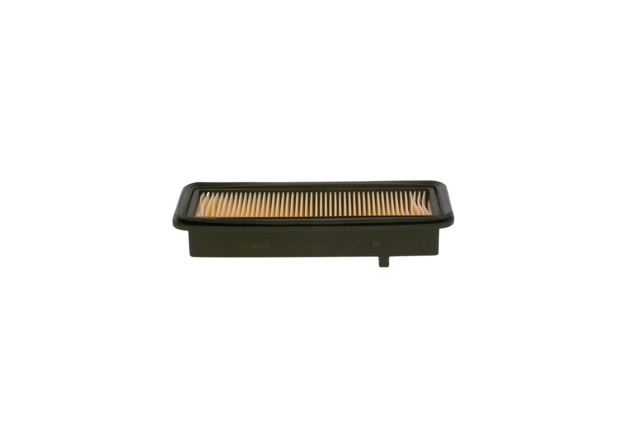 BOSCH Luftfilter f026400361 Filterindsats length_mm_203|Længde [mm]|257 width_mm_206|Bredde [mm]|95 height_mm_209|Højde [mm]|55 55mm for NISSAN