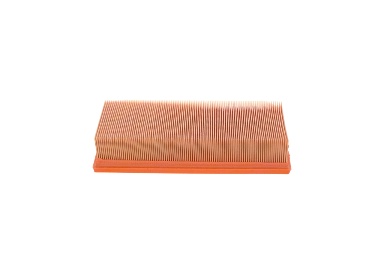 BOSCH Luftfilter 1457433282 Filterindsats length_mm_203|Længde [mm]|291 width_mm_206|Bredde [mm]|125 height_mm_209|Højde [mm]|58 58mm for PEUGEOT REN