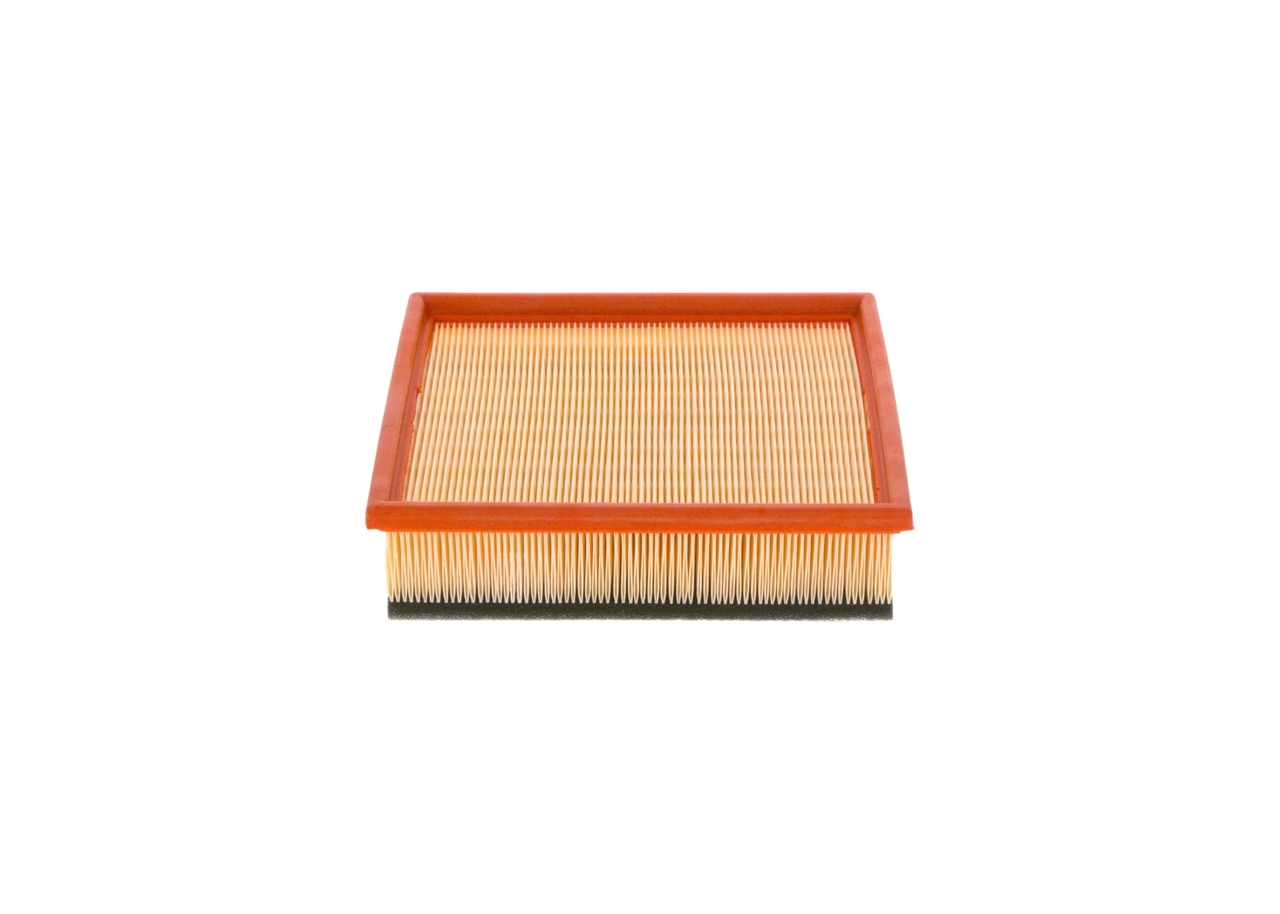 BOSCH Luftfilter 1457433324 Filterindsats length_mm_203|Længde [mm]|235 width_mm_206|Bredde [mm]|190 height_mm_209|Højde [mm]|50 50mm for FIAT